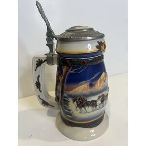 Budweiser Holiday Stein 2000 "Holiday in the Mountains" CS416